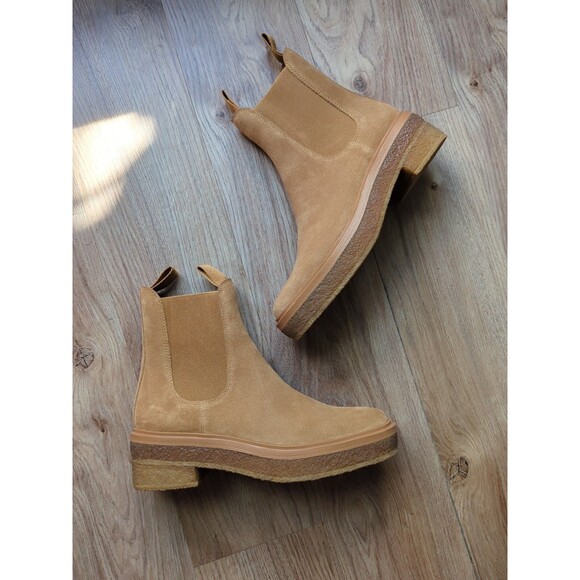 Loeffler Randall Raquel Pull On Chelsea Boots Crepe Gum Sole Womens 8.5 - Picture 10 of 14